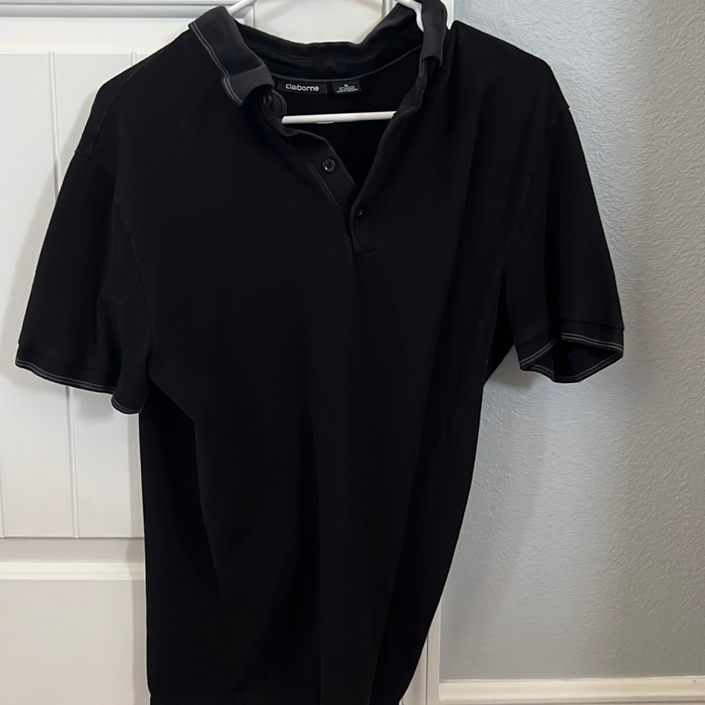 Men’s Black Collared Shirt
